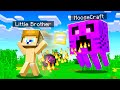 10 Ways To PRANK my LITTLE BROTHER as a MOB in Minecraft!