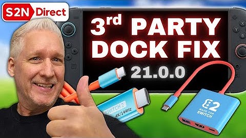 How to Fix Your Switch 2 Dock After Update 21.0.0 — JEMDO Firmware + Live Demo