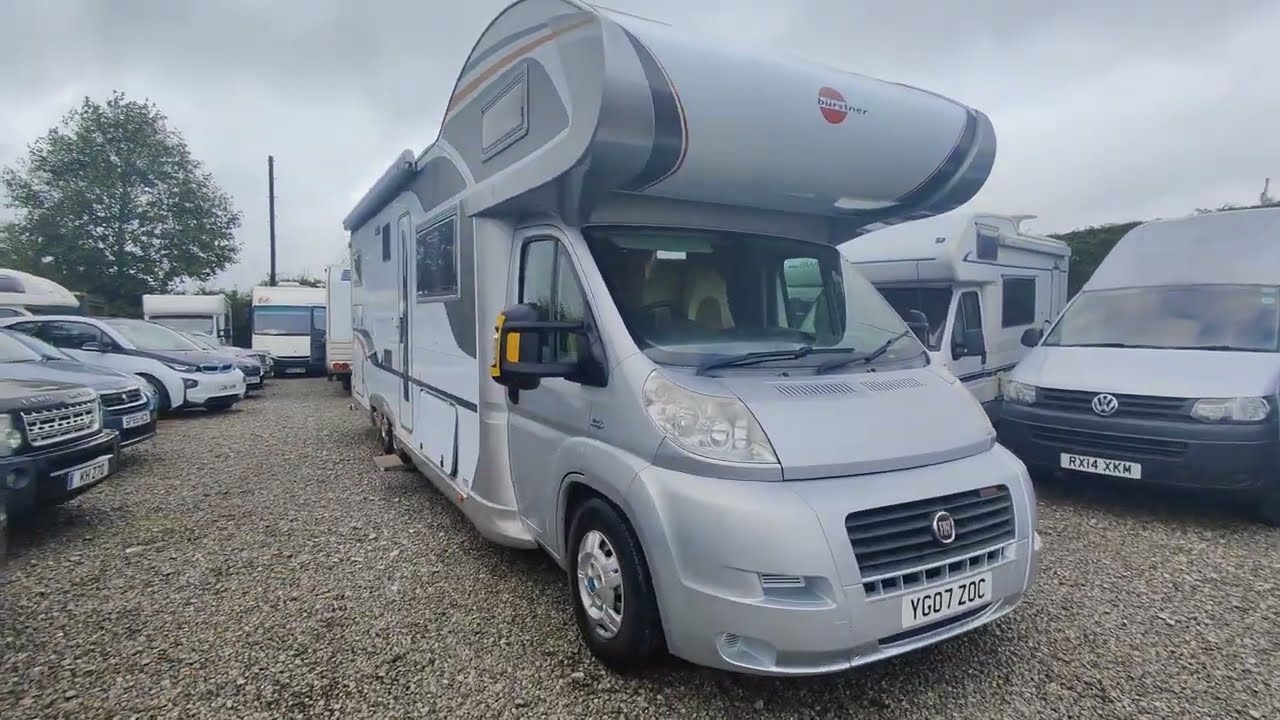 Burstner 747 Argos Tag Axel 6 Berth - User Guide QUICK START