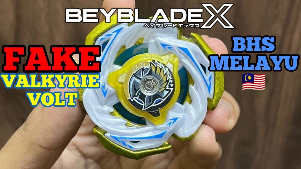 [BHS MELAYU 🇲🇾] VALKYRIE VOLT BRAND FAKE REVIEW | BEYBLADE X MALAYSIA ...
