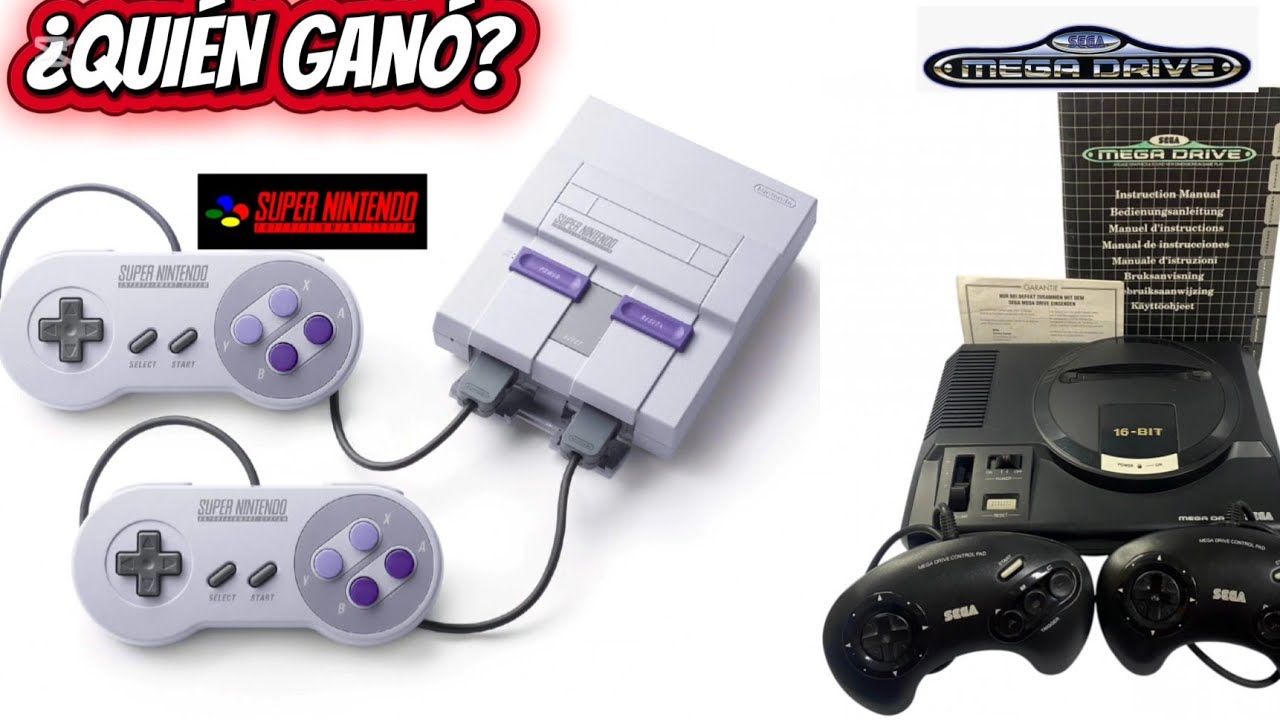 ¿Quién ganó realmente la cuarta generación? SNES vs Mega Drive