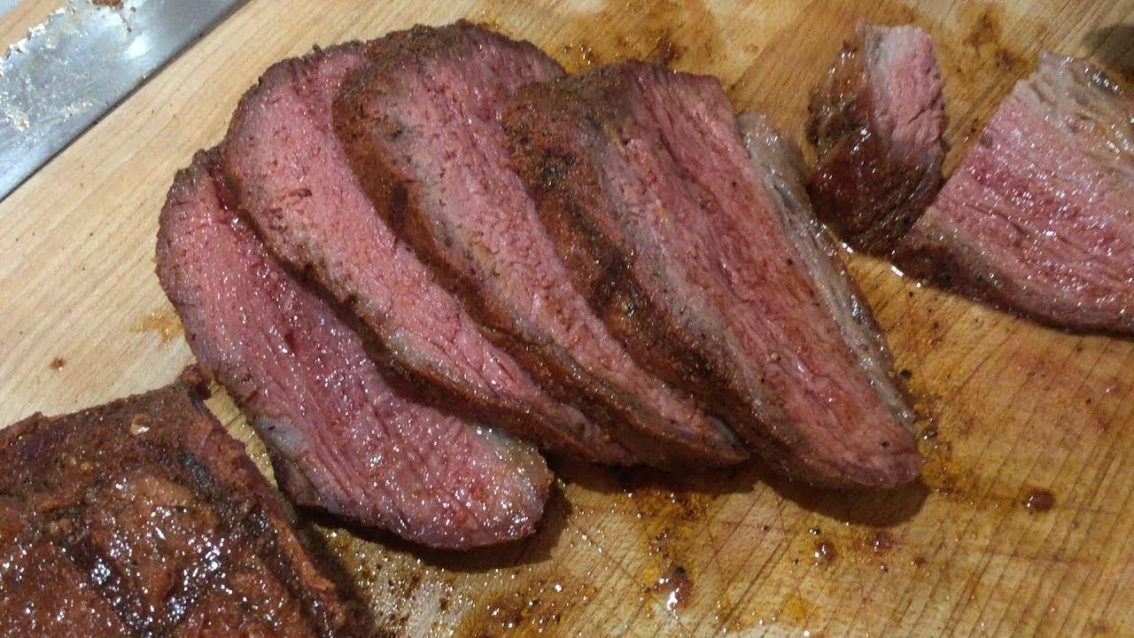 Reverse Seared Tri Tip On The Rec Tec Pellet Smoker Youtube