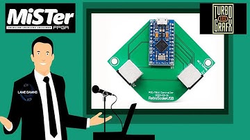 PC-Engine Turbografx16 Daemonbite USB Adapter Mister FPGA no lag