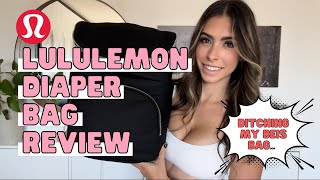 Lululemon New Parent Diaper Backpack Review | Leaving my Beis Bag...