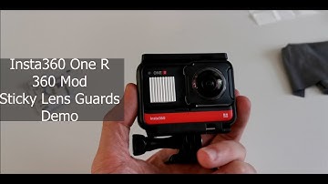 Insta360 One R Sticky Lens Guard For Dual-lens 360 Mod