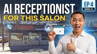 We Built an AI Receptionist for Cindy’s Nails in Denver, CO | EP 4 Live Demo