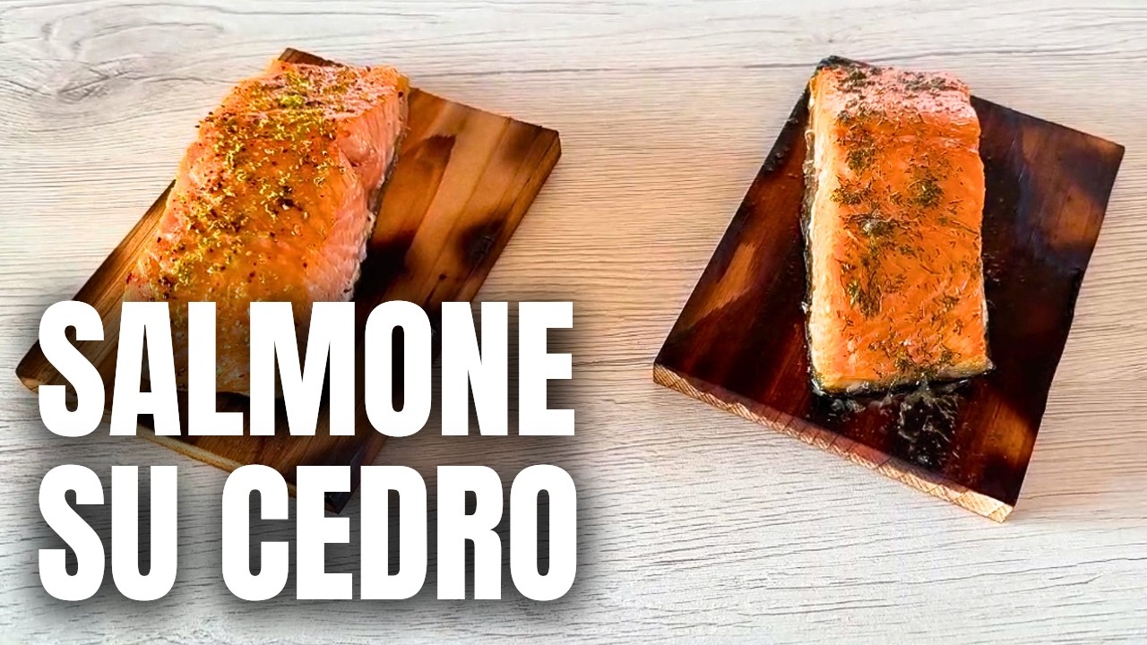 Set di 2 tavolette per salmone da affumicare Tavoletta per salmone da Set di 2 tavolette per salmone da affumicare Tavoletta per salmone da