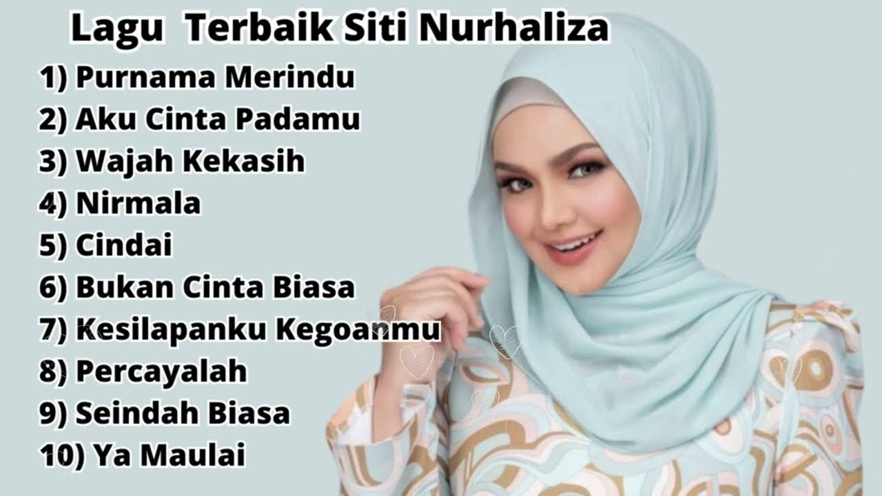 Lagu Terbaik Siti Nurhaliza Ratu Pop Malaysia