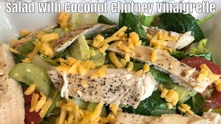 How To Make A Healthy & Refreshing Salad With Coconut Chutney Vinaigrette
