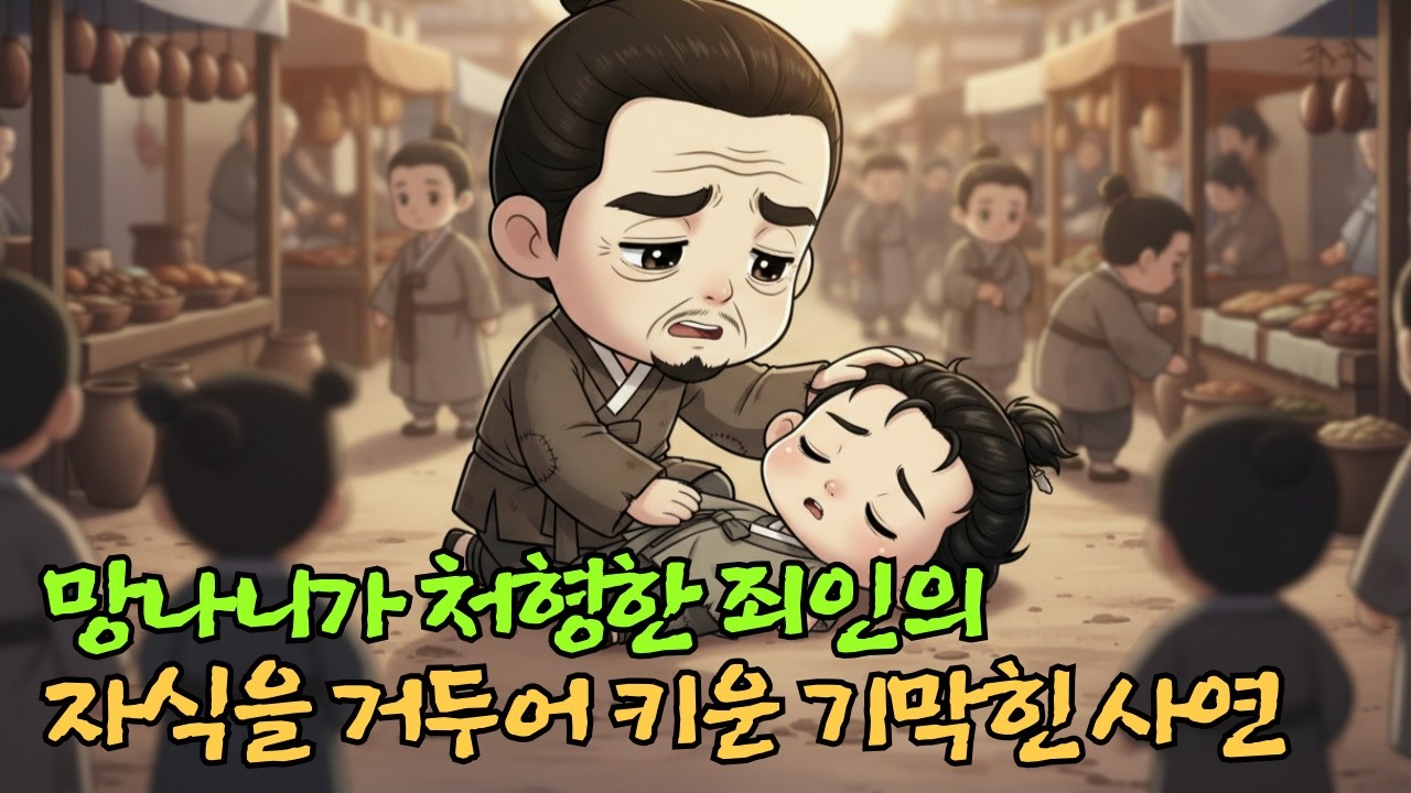 조선야담 l 망나니가 처형한 죄인의 아들을 친자식으로 키운 슬프고 기막힌 이야기