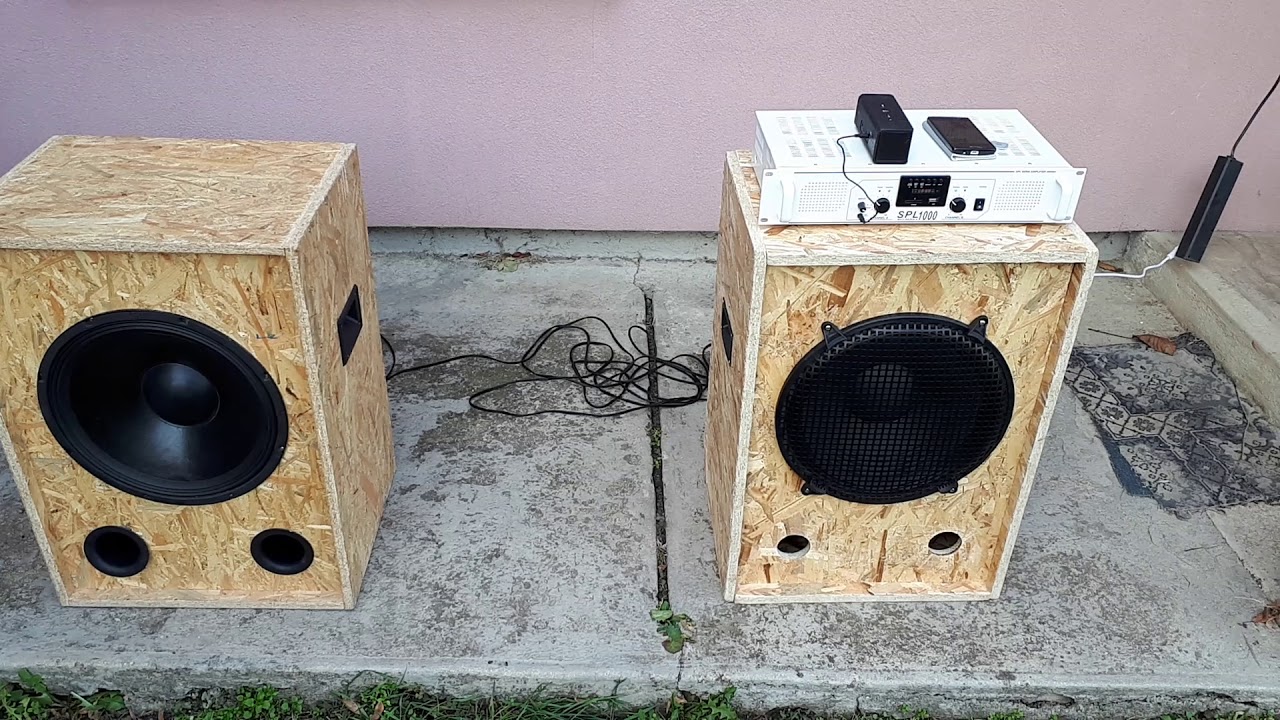 Hangfal teszt!(Master audio pa 15/8 