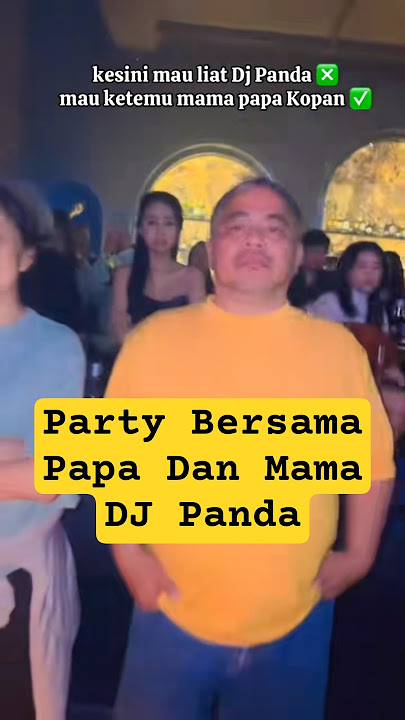 Papa DJ Panda Joget #djpanda #pandagang #kohendrik