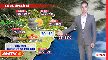 Dự báo thời tiết tối 18/7: Chiều tối có mưa giông, có khả năng xảy ra lốc, sét, gió giật mạnh | ANTV