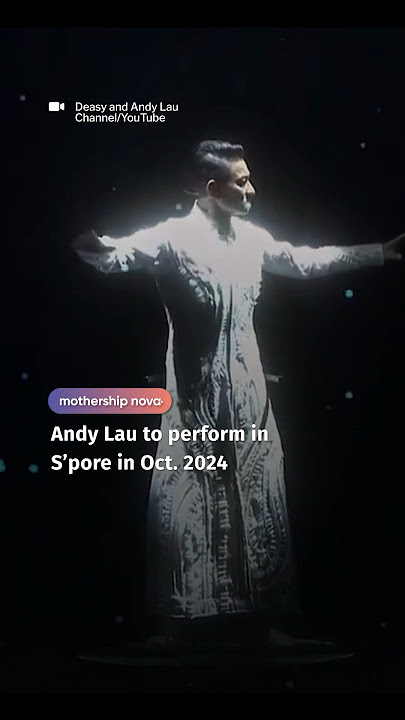 Andy Lau performing in S’pore in Oct 2024