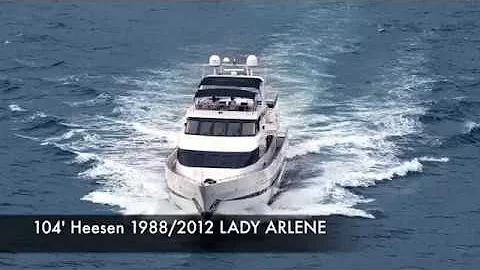 104' Heesen Motor Yacht LADY ARLENE - Bradford Marine
