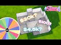 The Sims 4 But Every Room Is A Different Budget