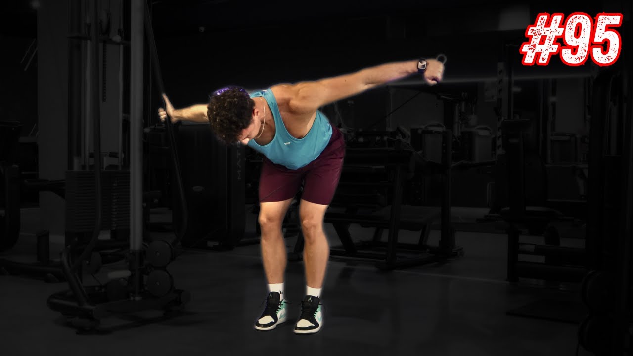 Low Cable Rear Delt Raise - YouTube