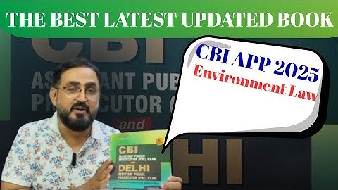 THE BEST LATEST CBI APP & DELHI APP PRE EXAM GUIDE 2025 @Hariomlawbooks 
