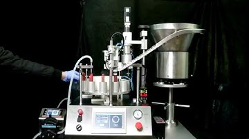 Tabletop type square bottles liquid filling capping machine,manual feeding bottle compact filler cap