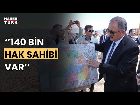 Bakan Özhaseki: Amacımız 1 yıl içinde 140 bin hak sahibine evlerini teslim etmek