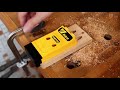 Pocket Hole Jig Drill Guide Hole Positioner Locator with Clamp Woodworking Tool