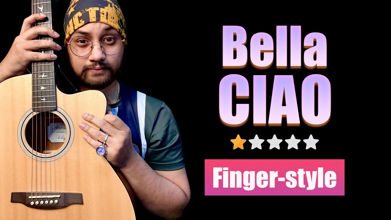 Bella Ciao Guitar Tutorial | Tabs + Fingerstyle | Easy Guitar Lesson