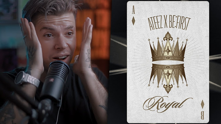 ATEEZ(에이티즈) - 'Royal (ATEEZ X BE:FIRST)' Official Lyric Video REACTION | DG REACTS
