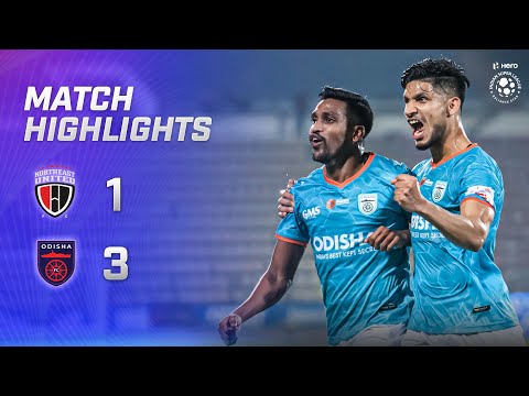 Highlights - NorthEast United FC 1-3 Odisha FC | MW 21, Hero ISL 2022-23