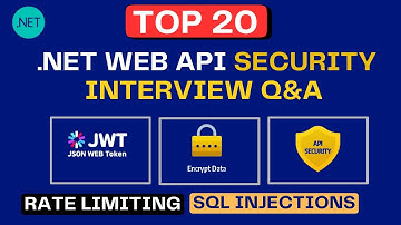 ASP.NET Core 9 Web API Security Interview Questions & Answers | Top .NET Security Questions