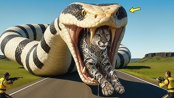 Animal Rescue: Heroic Rescue Team Saves Jaguar From Giant Python Attack