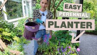 Make An Easy Perennial Planter