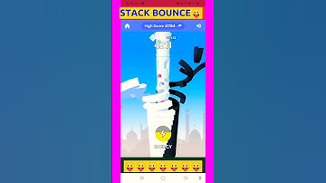 Stack Bounce Game😛😛Short Video/#shorts