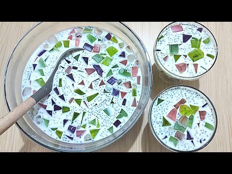 Resep Es Jelly Susu