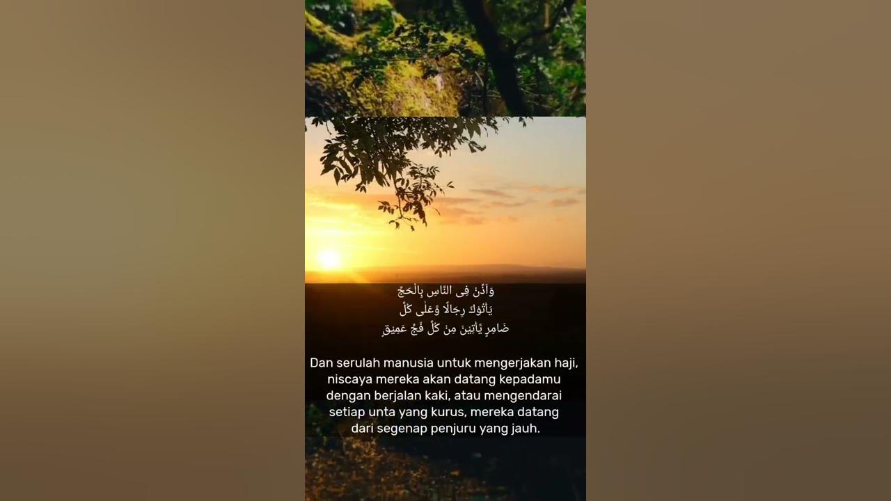 Surat Al Hajj Untuk Jodoh dan Penglaris