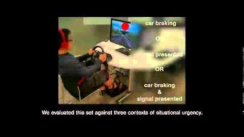 Evaluating Multimodal Driver Displays under Varying Situational Urgency