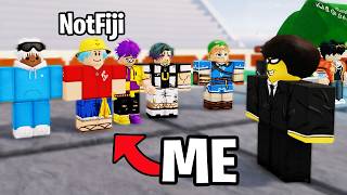 I Went UNDERCOVER in a YOUTUBER Battlegrounds Tournament