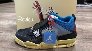 Union x Jordan 4 Off Noir Black Review + Guava Comparison (which is better?!)