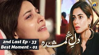 Dil-e-Gumshuda | 2nd Last Episode | Best Moment - 01 |