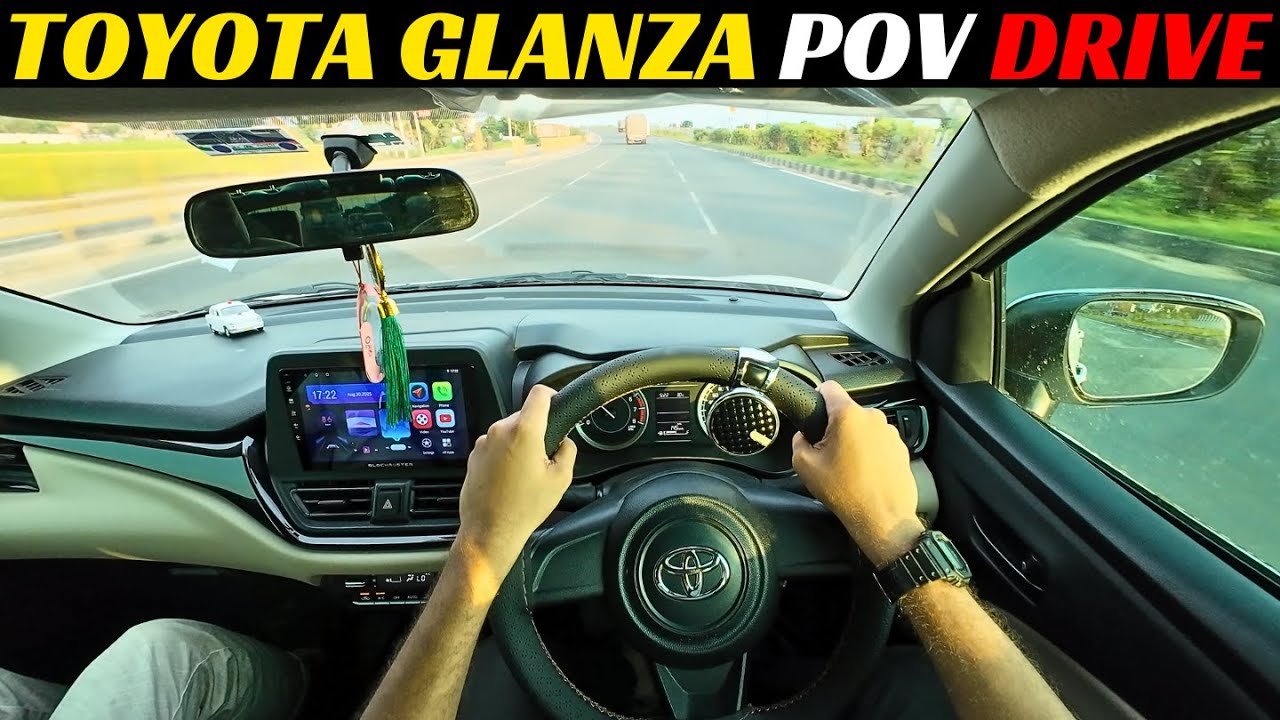2025 Toyota Glanza E | 1.2L VVT | 89BHP | POV Drive | 4K 60FPS | RevVibes