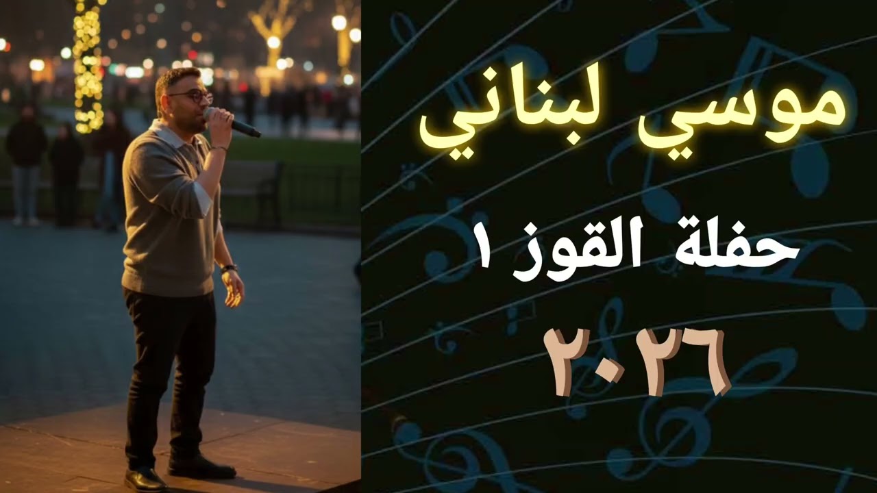 موسي لبناني حفلة القوز  ١  ٢٠٢٦ جديد