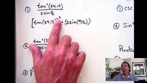 AP Calc TI-84 Video #1