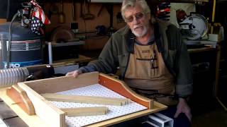 Not being a fan of a dusty shop I decided to make a sanding down-draft table to fit as a drawer in my mobile work station. Make out 