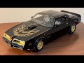 Maisto 1:18 1978 Pontiac Firebird Trans Am in Black - 31464BK Maisto 1:18 1978 Pontiac Firebird Trans Am in Black - 31464BK