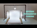 COMO FAZER ESTÚDIO FOTOGRÁFICO CASEIRO