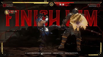 MK11 -Pro Sub-Zero Player Destroys And TBAGGING In Kombat League
