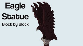 Minecraft Eagle Statue Tutorial