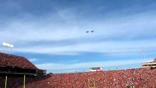 Auburn vs. UGA 11.13.2010 Flyover
