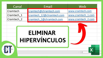 Como ELIMINAR HIPERVINCULOS en Excel