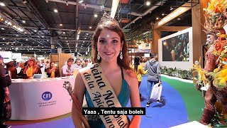 TERNYATA BULE AMERIKA LATIN ARGENTINA , MAU DENGAN ORANG INDONESIA !