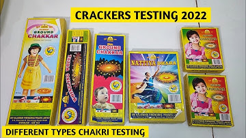 Cock Different Types of Chakri Testing | Diwali Ground Chakkar Testing | Crackers Testing 2022